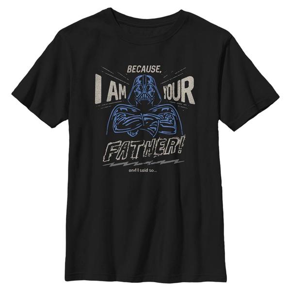 Aperçu: Star Wars - Darth Vader Dad Says So - Father's Day - Enfant T-shirt - Noir - Devant