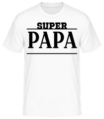 Super Dad Black · Pánske basic tričko