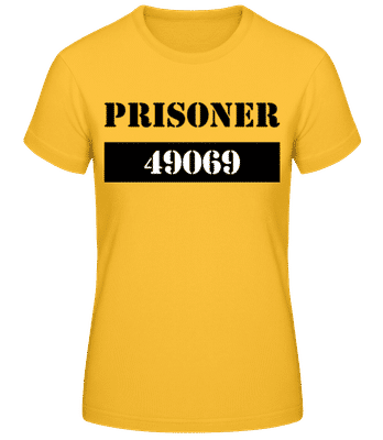 Prisoner - Women's Basic T-Shirt - Golden yellow - Front