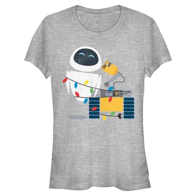 Disney - Wall-E - Wall-e Holiday - Women's T-Shirt - Heather grey - Front