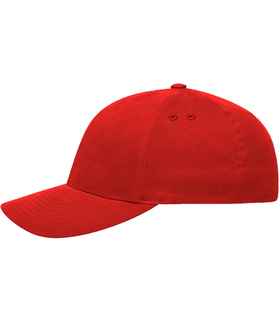 Baseball Cap verstellbar - Rot - Links