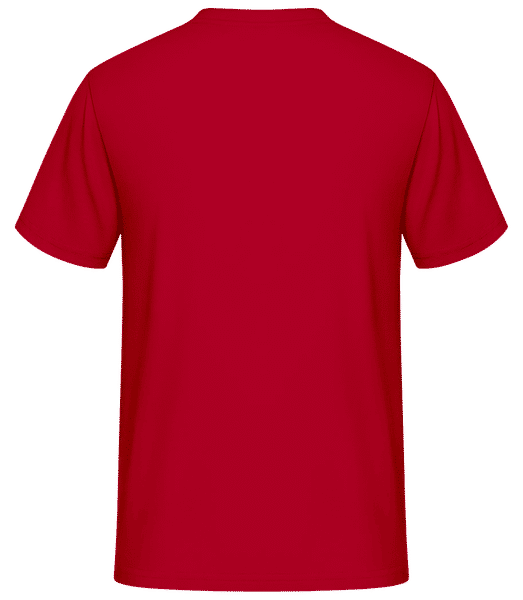 Aperçu: Star Wars - The Mandalorian - The Child Harking Herald - Christmas - Homme T-shirt - Cerise - Derrière