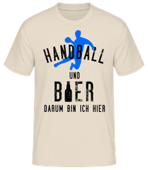Handball Und Bier · Männer Basic T-Shirt