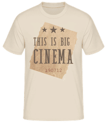 This Is Big Cinema · Männer Basic T-Shirt