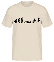 Evolution Of Triatlon · Men's Basic T-Shirt
