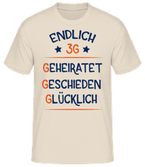 Endlich 3G Geheiratet Geschieden · Männer Basic T-Shirt