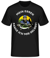 Mein Essen Fange Ich Mir Selbst Angeln · Männer Basic T-Shirt