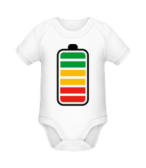 Batterie · Baby Bio Strampler