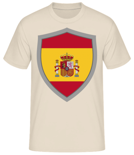 Preview: Spain - Men's B&C T-Shirt - Cream - Front