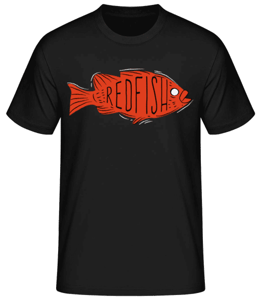 Vorschau: Redfish - Männer Basic T-Shirt - Schwarz - Vorne