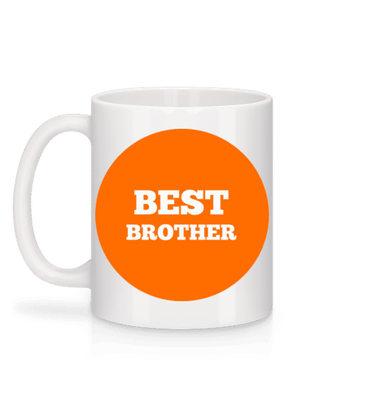 Vorschau: Best Brother - Tasse - Weiß - Hinten