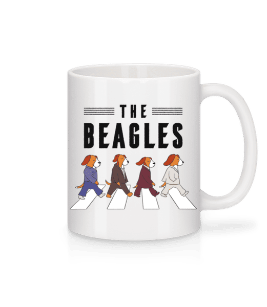 Vorschau: The Beagles - Tasse - Weiß - Vorne