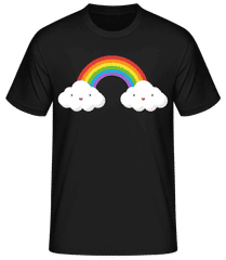 Glückliche Regenbogen · Männer Basic T-Shirt