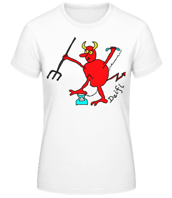 Deifl - Frauen T-Shirt B&C - Weiß - Vorne