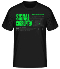Y2K Signal Corrupted · Männer T-Shirt B&C
