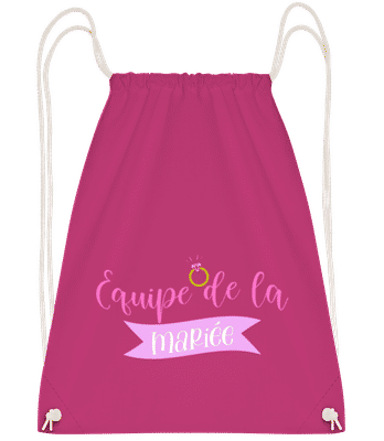 Equipe de la Mariée - Sac à dos sport - Magenta - Devant
