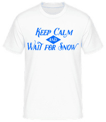 Wait For Snow · Männer Basic T-Shirt