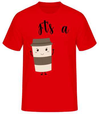 It Is A Match - T-shirt standard Homme - Rouge - Devant