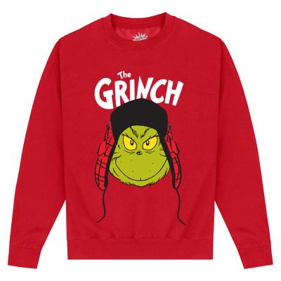 CPLG - The Grinch - The Grinch - Weihnachten - Unisex Pullover - Rot - Vorne