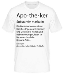 Apotheker Quatsch Duden Hoch · Männer Basic T-Shirt