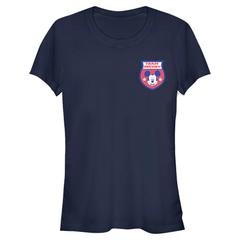 Disney Classics - Mickey Mouse - Mickey France Badge - Femme T-shirt