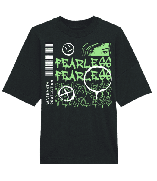 Aperçu: Fearless - T-shirt Bio unisexe Stanley Stella extra large - Noir - Devant
