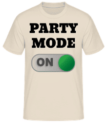 Party Mode On · Camiseta básica para hombre