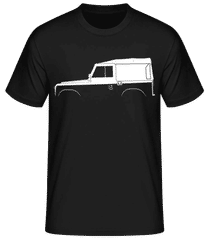 'Land Rover Series I' Silhouette · Men's Basic T-Shirt