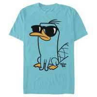 Disney Classics - Phineas a Ferb - Perry Cool - Pánske Tričko - Blankyt - Predné