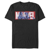 Marvel - Black Panther Panther - Hombres Camiseta - Negro - delante