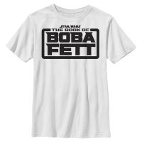 Star Wars - Book of Boba Fett - Omega Basic Logo - Kids T-Shirt - White - Front