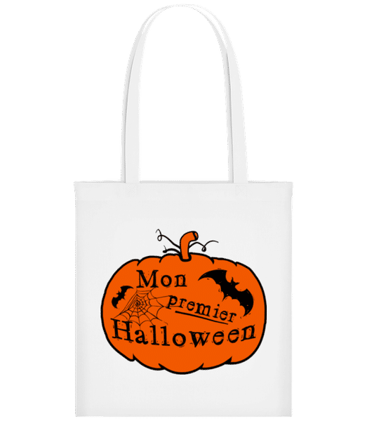 Aperçu: Mon Premier Halloween - Tote Bag - Blanc - Devant