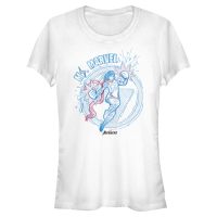Marvel - Ms. Marvel Doodle Ms - Women's T-Shirt - White - Front
