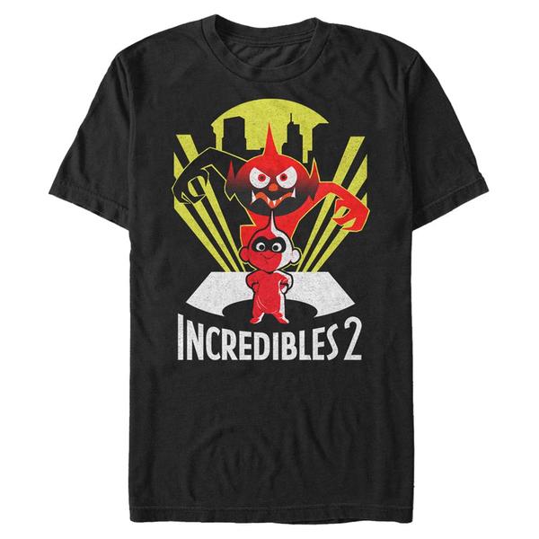 Preview: Pixar - Incredibles - Jack-Jack Jack Jack Demon - Men's T-Shirt - Black - Front