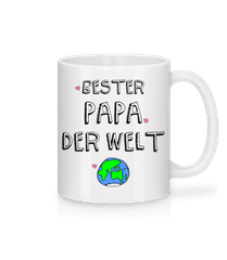 Bester Papa Der Welt Erde · Tasse