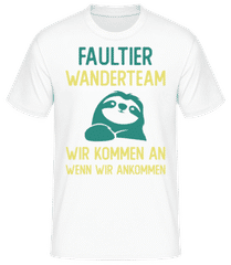 Faultier Wanderteam · Männer T-Shirt B&C
