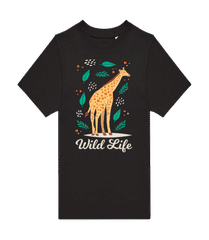 Giraffe Wild Life · Kinder T-Shirt B&C