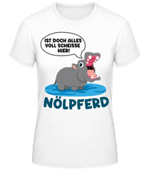 Nölpferd · Frauen Basic T-Shirt
