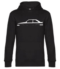 'Ford Escort RS Turbo' Silhouette · Männer Standard Hoodie