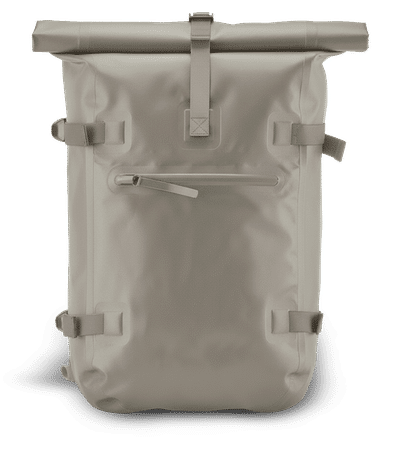 Sac à dos rolltop - Beige - Devant