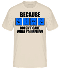 Because Science · Männer Basic T-Shirt