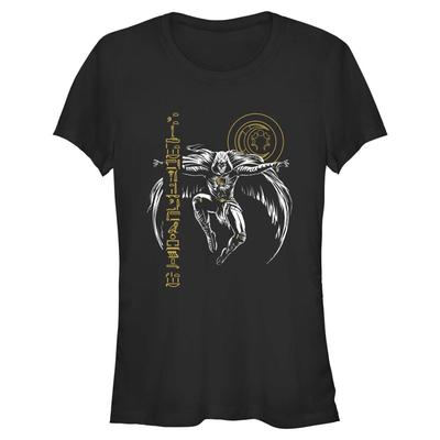 Marvel - Moon Knight - Moon Knight Gliph Lift - Women's T-Shirt - Black - Front