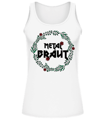 Metal Braut - Frauen Tank Top - Weiß - Vorne