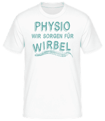 Physio Wir Sorgen Für Wirbel · Männer T-Shirt B&C