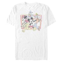 Disney - Mickey Mouse - Mickey Mouse Break Out - Men's T-Shirt - White - Front