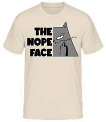 The Nope Face · Männer Basic T-Shirt