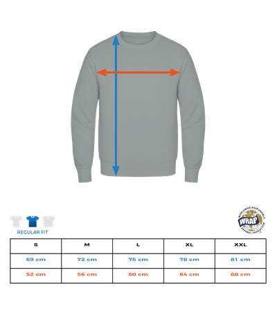 Warner Bros. - Star Wars - WHAM Last Christmas Navy - Weihnachten - Unisex Pullover - Größentabelle