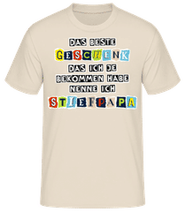 Das Beste Geschenk Nenne Ich Stiefpapa · Männer Basic T-Shirt