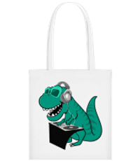 T-Rex DJ - Taška - Biela - Predné