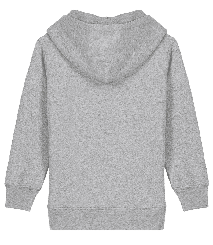 Preview: Children's Organic Zip Sweatshirt Stanley Stella 2.0 - Heather grey - Back